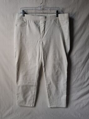 Lucy Men's Cream Stretch Chinos